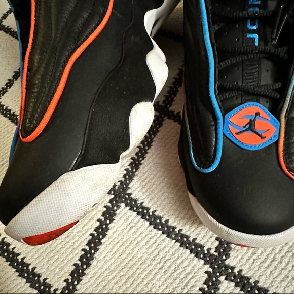 jordan pro strong black orange blue 12 - Picture 9 of 13